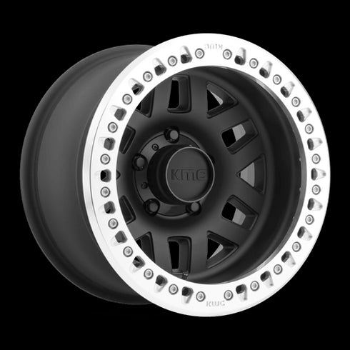 KMC 17X9 8/165.1 -38 KM229 MACHETE CRAWL BEADLOCK - IDB WA